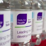 Skills for health branded water bottles